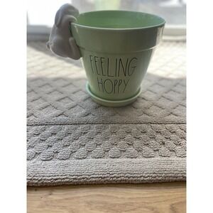 Rae Dunn Feeling Hoppy 8in Climbing‎ Bunny Planter